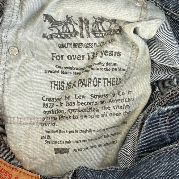 Levi Strauss 514 Men's Jeans Sz 29X30 - Picture 6 of 7